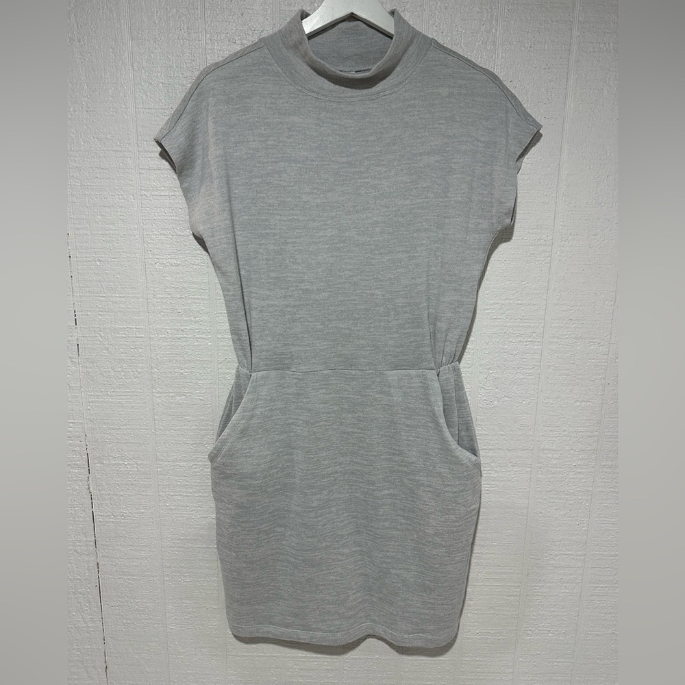Lole matild dress light gray heather size S